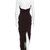 Alexander Mcqueen Black Embellished Halter Evening Dress — image 3