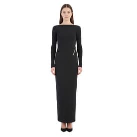 Tom Ford Black Zipper-trimmed Evening Gown — image 4