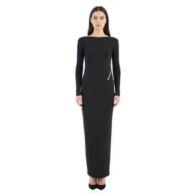 Tom Ford Black Zipper-trimmed Evening Gown — image 5