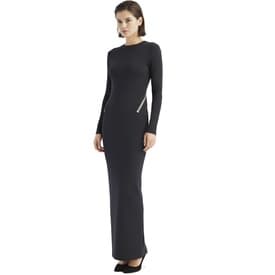 Tom Ford Black Zipper-trimmed Evening Gown — image 9