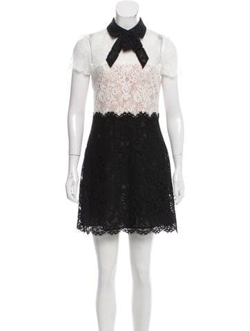 Valentino Lace Mini Dress