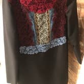 Valentino Lace-accented Wool Dress — image 1