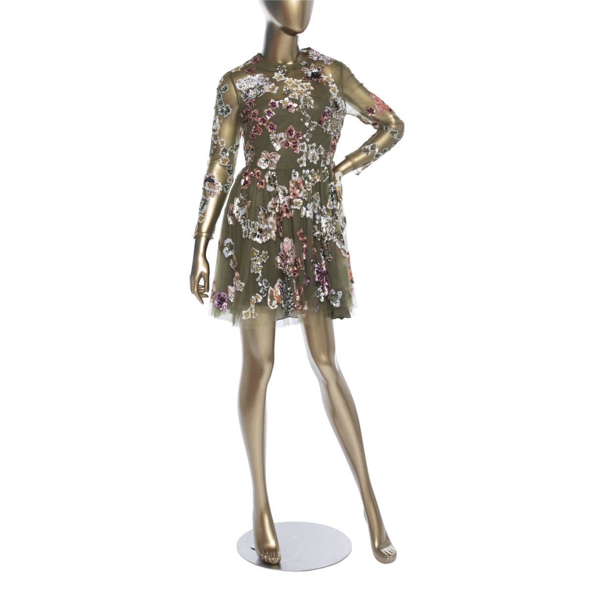 Valentino Sequined Mini Dress