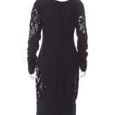 Valentino Black Silk Embellished Dress — image 3
