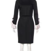 Valentino Virgin Wool Sheath Dress — image 1