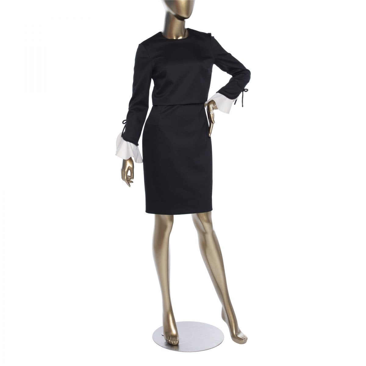 Valentino Virgin Wool Sheath Dress