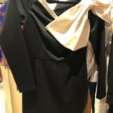 Valentino Oversized Bow Long Sleeve Mini Dress — image 1