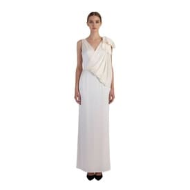 Viktor & Rolf Ivory Silk Evening Dress — image 4