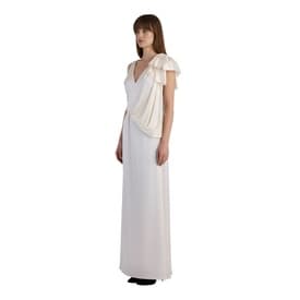 Viktor & Rolf Ivory Silk Evening Dress — image 9