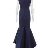 Zac Posen Sleeveless Evening Dress Navy — image 3