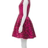 Alexander Mcqueen Matelassé Leopard Pattern Dress — image 1
