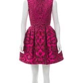 Alexander Mcqueen Matelassé Leopard Pattern Dress — image 2