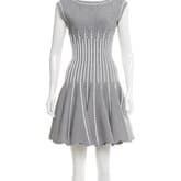 Alaïa Jacquard Fit And Flare Dress — image 1