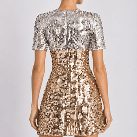 Dolce & Gabbana Two-tone Sequin Dress — image 2