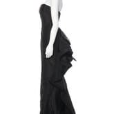 Oscar De La Renta Silk Evening Dress With Bow — image 2