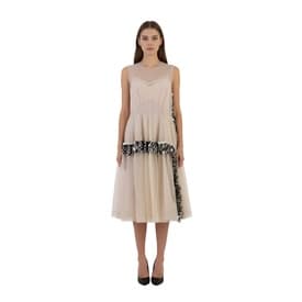 Simone Rocha Tulle Pearl Embellished Dress — image 4