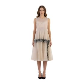Simone Rocha Tulle Pearl Embellished Dress — image 5