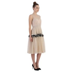 Simone Rocha Tulle Pearl Embellished Dress — image 8