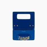 Christian Dior Mini J'adior Flap Bag In Blue Smooth Calfskin Embroidered With A Mosaic Of Mirrors — image 2
