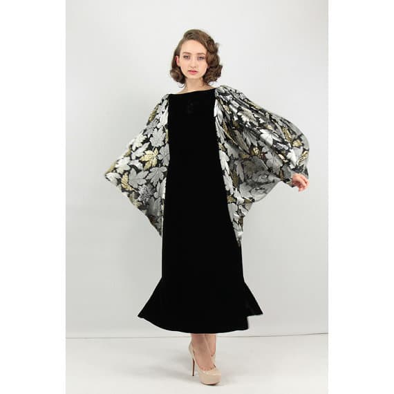 Richilene Vintage Batwing Dress