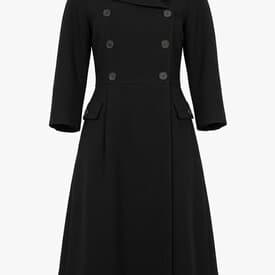 Chanel Black Wool A Line Dress — image 2