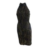 1980's Halter Beaded Mini Dress — image 1