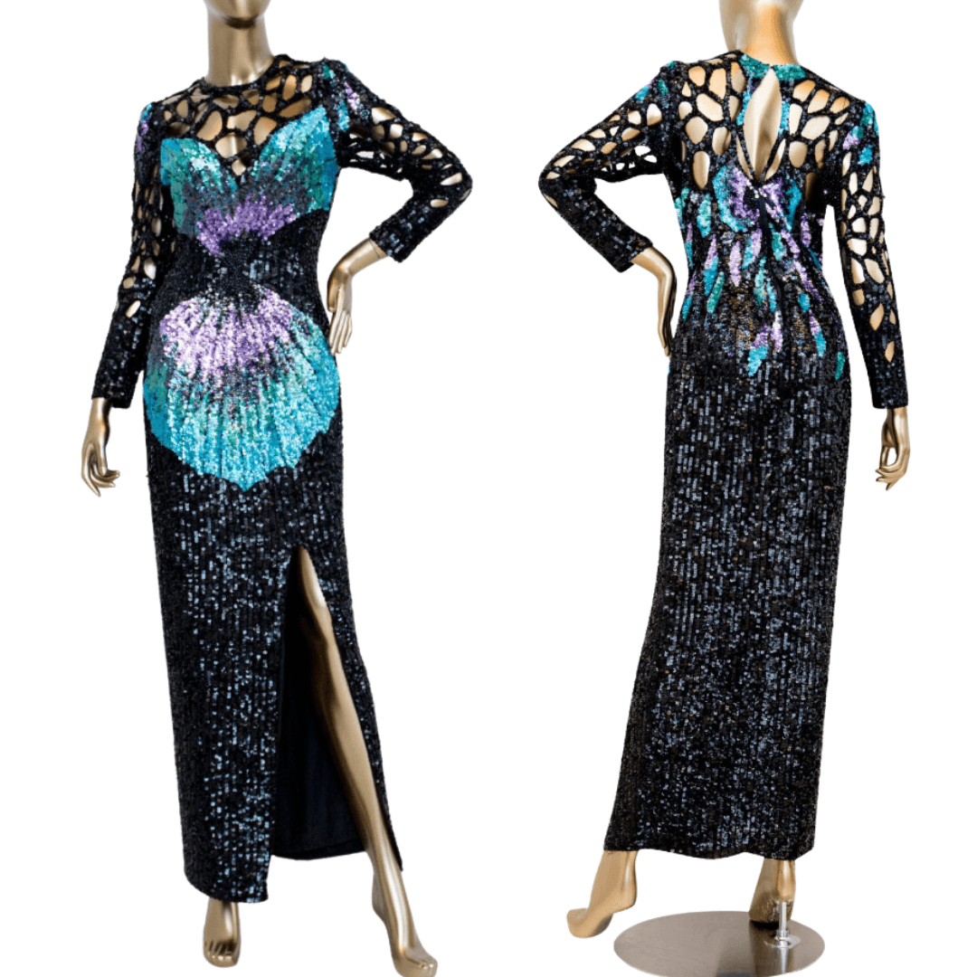 1980 Sho Max Original Butterfly Gown