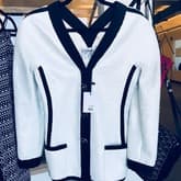 Vintage Chanel Sequin Embellished Jacket With Contrast Trimming — image 1