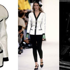 Vintage Chanel Sequin Embellished Jacket With Contrast Trimming — image 2