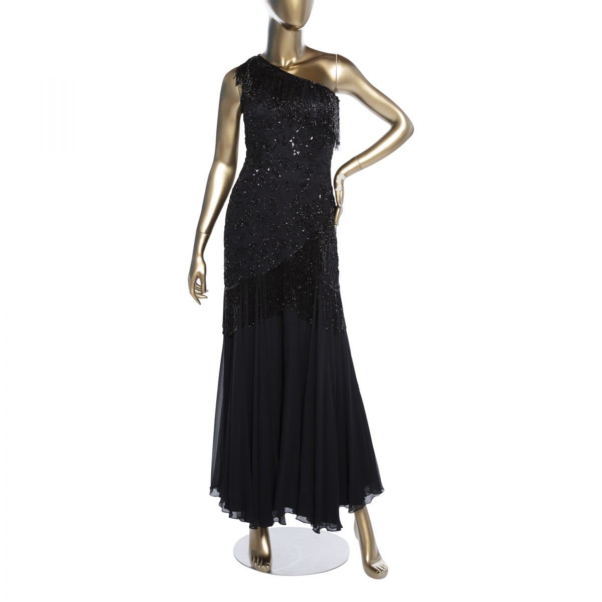 Vintage Black Tie Dress