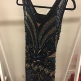 Vintage Multicolor Beaded Dress — image 1