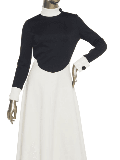 Vintage 1960's Mod Gown