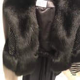 Vintage Keim Black Fox Fur Shawl — image 1