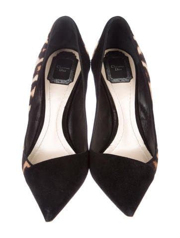Christian Dior Suede Pointed-toe Pumps 9.5