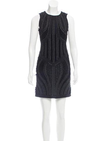 Iris Van Herpen Eyelet Woven Dress