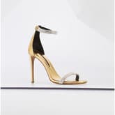 Alexandre Vauthier Gold Tone Sandals — image 1