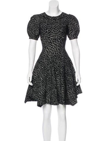 Alaïa Textured A-line Dress