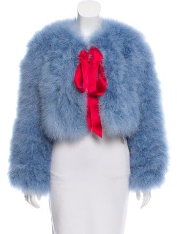 Erdem 2017 Feather Jacket