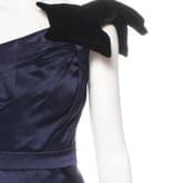 Andrew Gn Navy One-shoulder Evening Gown — image 2