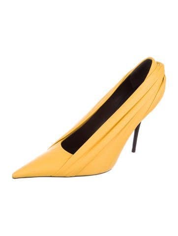 Balenciaga Leather Pointed-toe Pumps