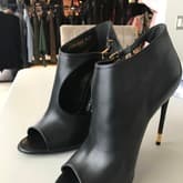 Tom Ford Black Cut Booties 9 — image 1