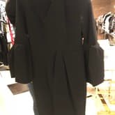 Roksanda Black Bell Sleeve Dress — image 1