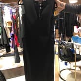 Maticevski Black V-neck Dress — image 1