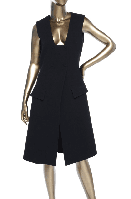 Christian Dior Sleeveless Black Dress