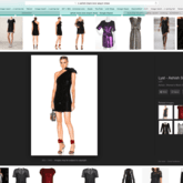 Ashish Black Bow Sequin Dress — image 1