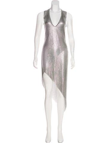 Paco Rabanne Asymmetrical Chainmail Dress