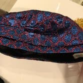 Gucci Blue Red Logo Turban — image 1