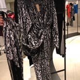 Michael Kors Metallic Kimono Midi Dress — image 1
