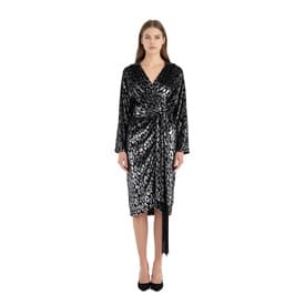 Michael Kors Metallic Kimono Midi Dress — image 4