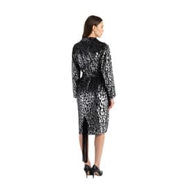 Michael Kors Metallic Kimono Midi Dress — image 5